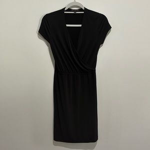 Banana Republic Black Faux Wrap dress Size XS